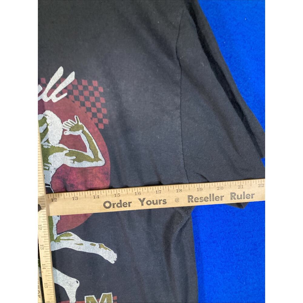 Vintage 90s Puerto Rico Volleyball Team Graphic T-Shirt Black Mens Size Large - Picture 6 of 12